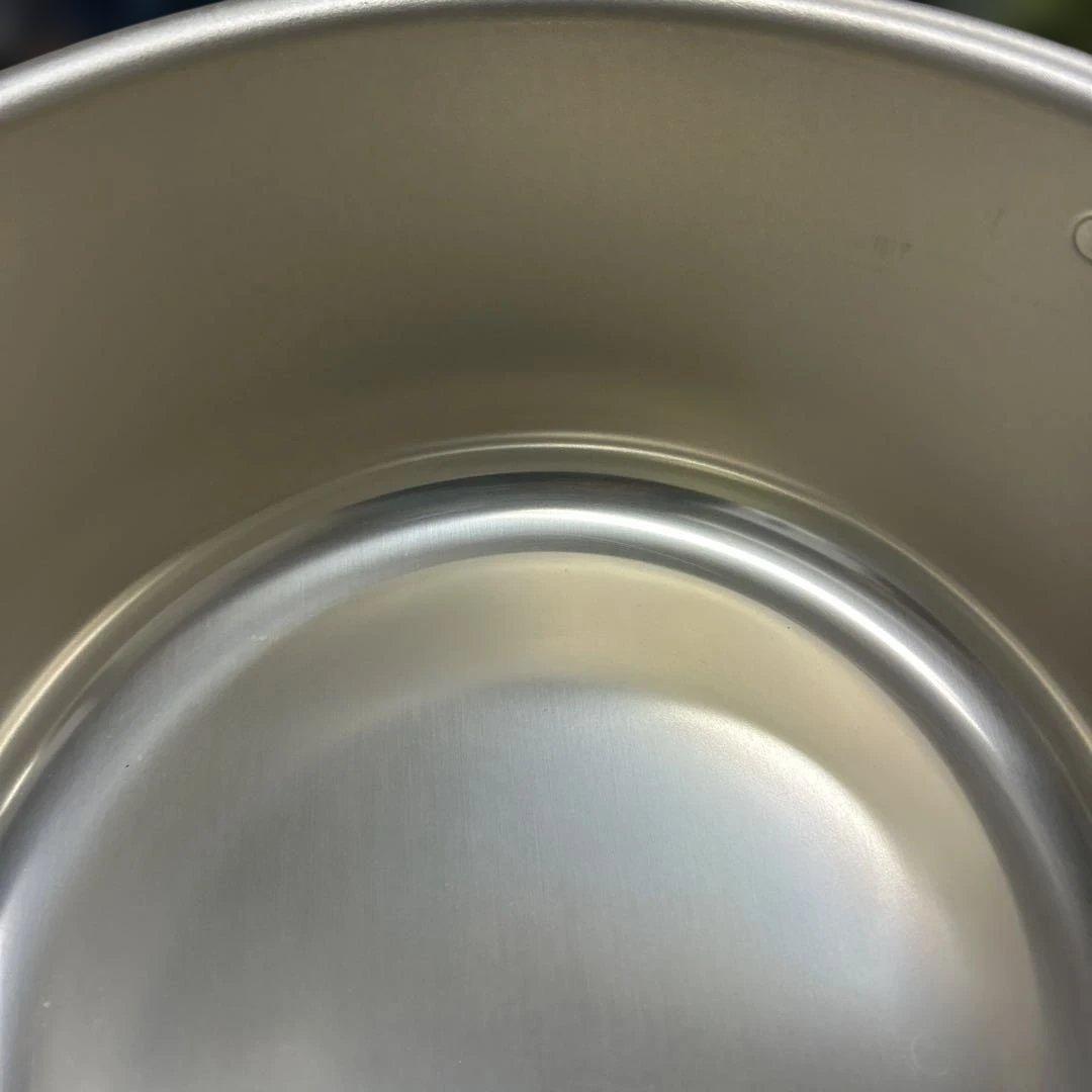 ツルマル印 両手鍋 約43センチ　蓋なし