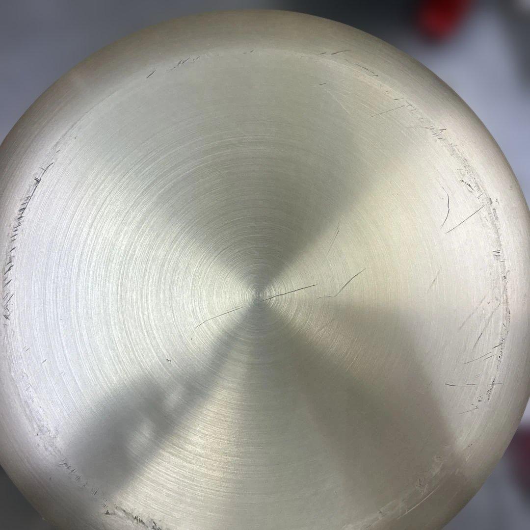 ツルマル印 両手鍋 約43センチ　蓋なし