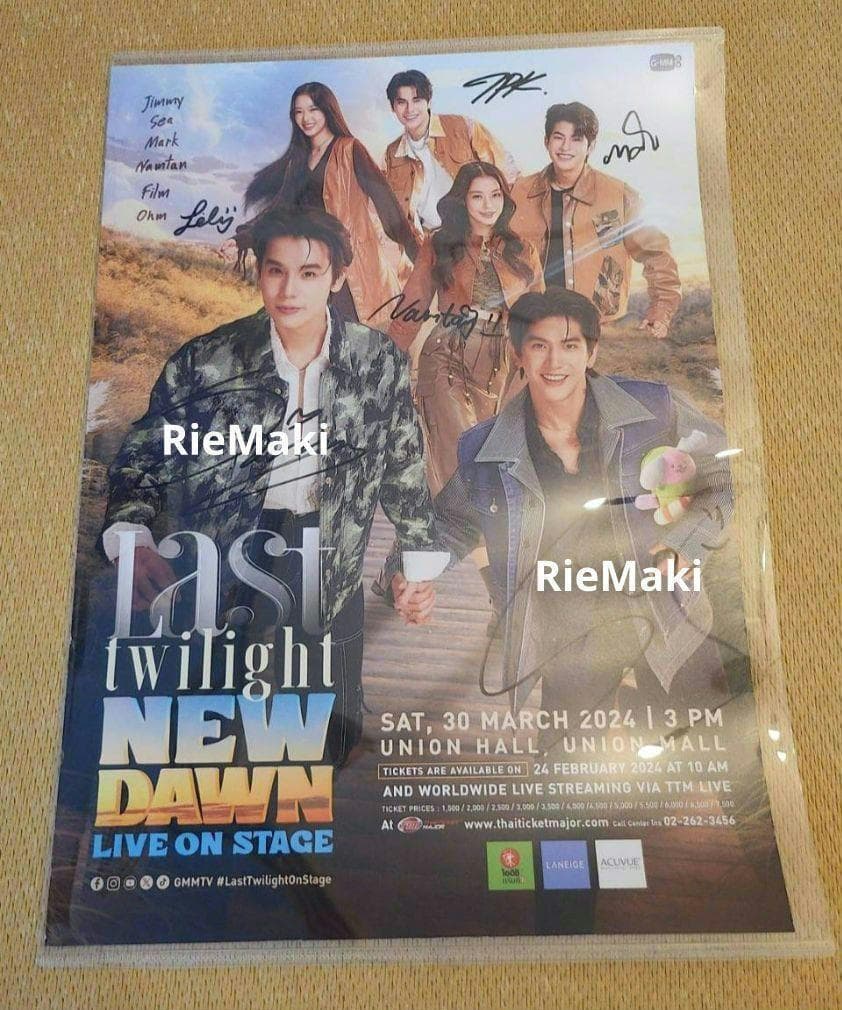 LastTwilight live ポスターサインつきjimmysea