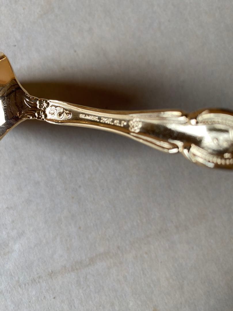 金メッキ　カトラリーセット　ゴールド