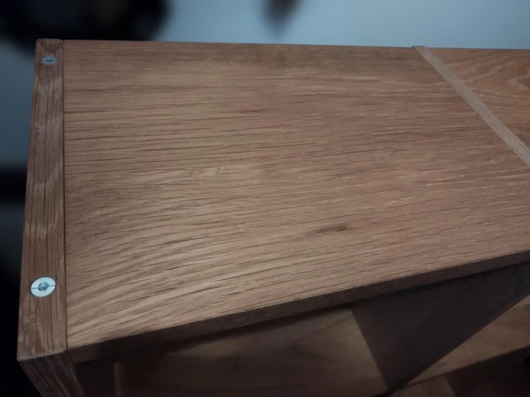 【12/20 期間限定出品】無印良品 スタッキングシェルフ　３段×２列　オーク材