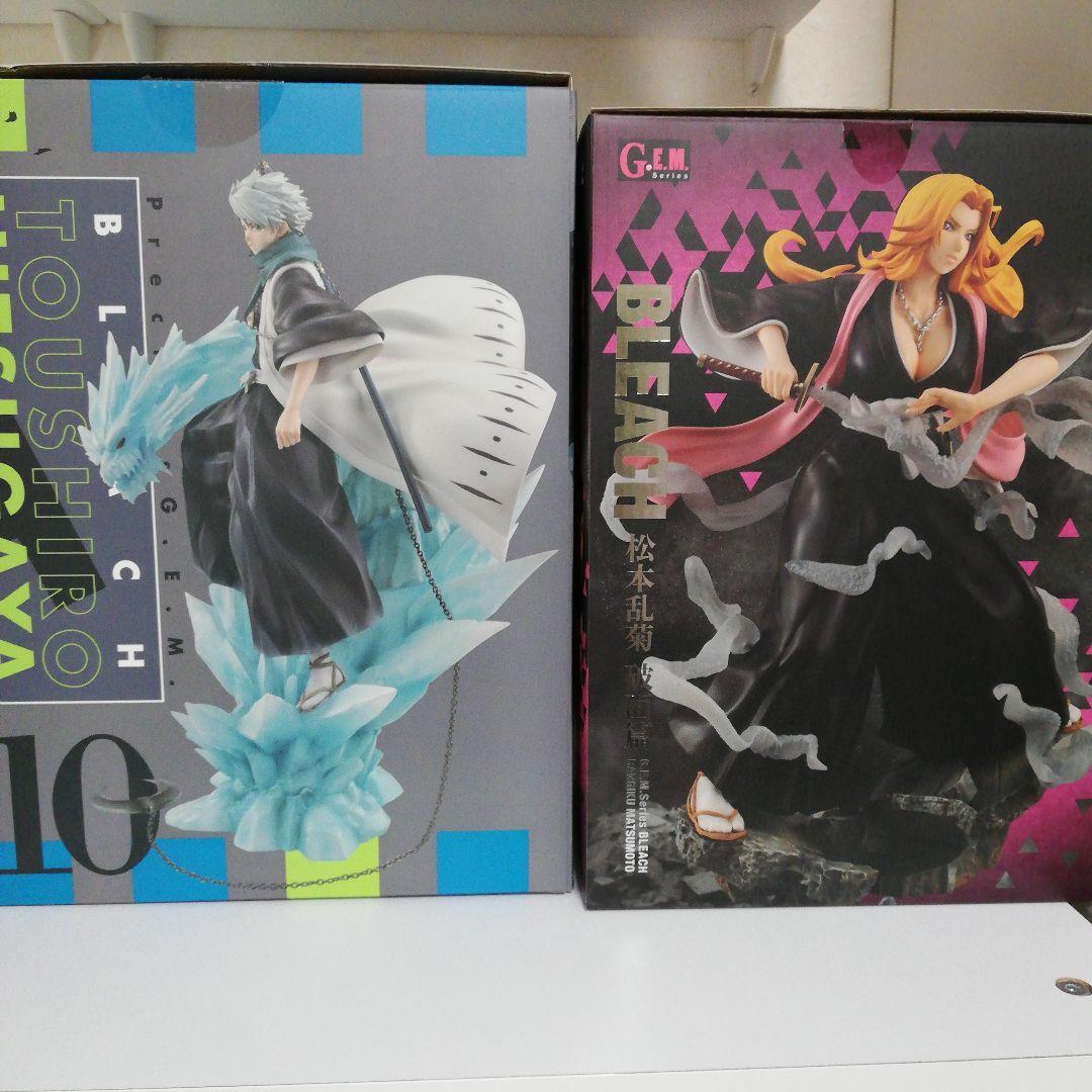 BLEACH 日番谷冬獅朗 松本乱菊 フィギュア セット - メルカリ