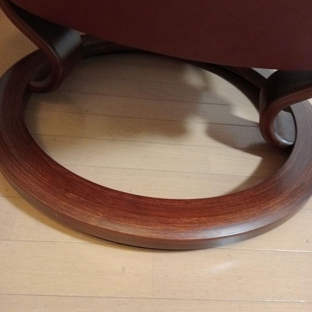 エコーネス Stressless ストレスチェア レノワインレッド系