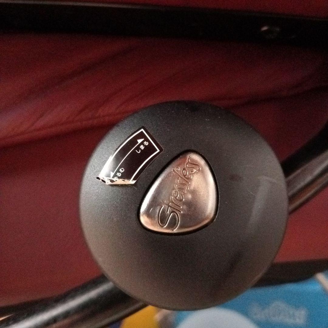 エコーネス Stressless ストレスチェア レノワインレッド系