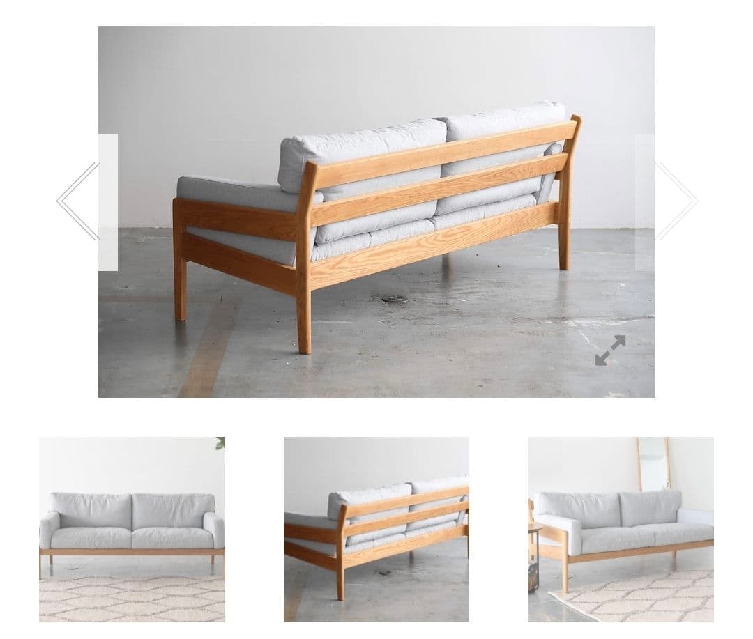 NOWHERE LIKE  2.5人掛けソファStoke/ストー