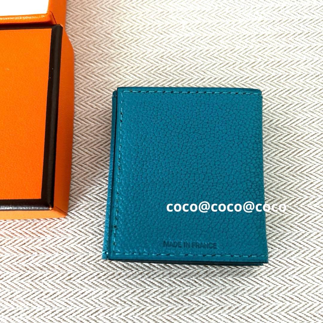 エルメス 希少新品!4面 レザーフォトケース