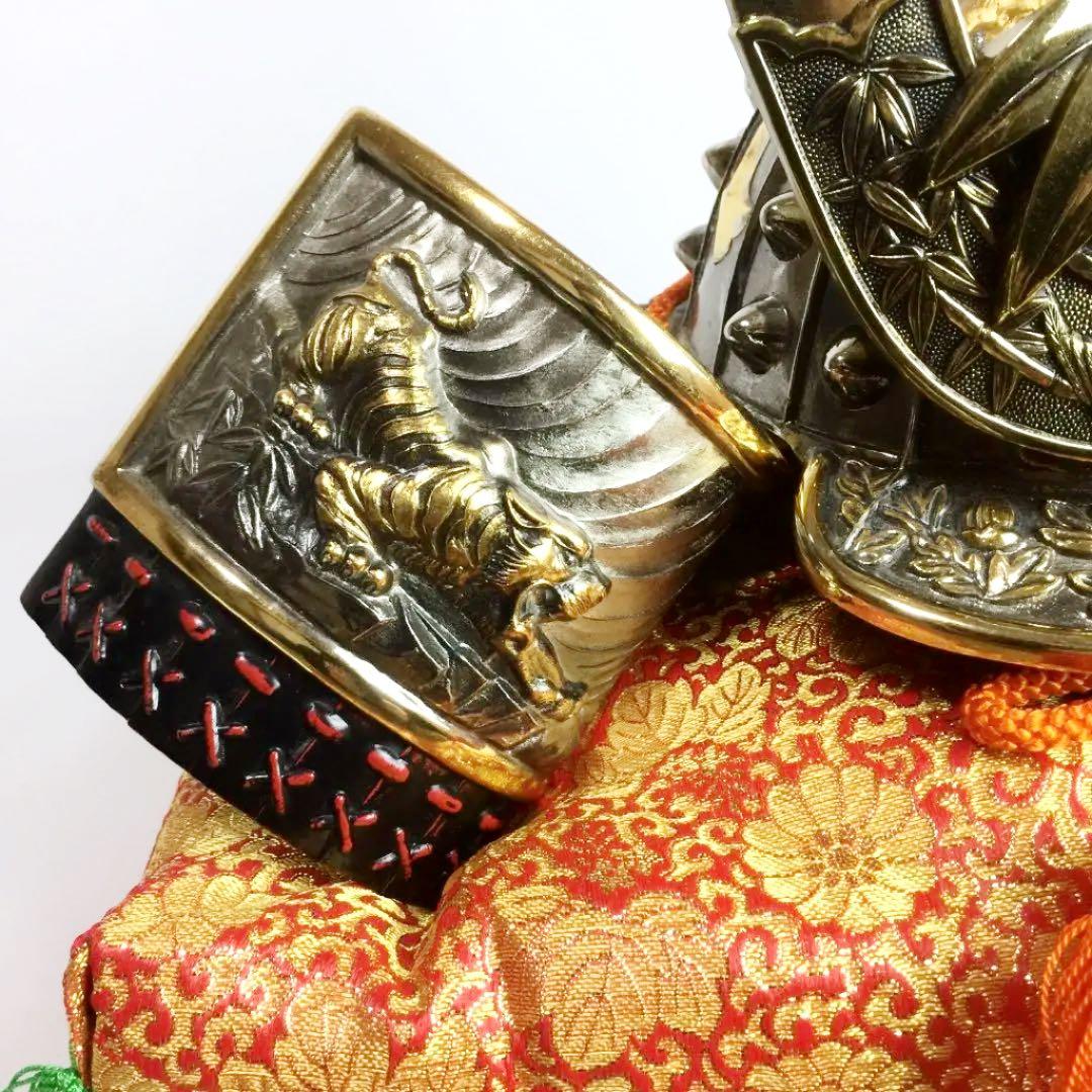 高岡銅器製 瑞穂作 源義経公 兜 兜飾りセット