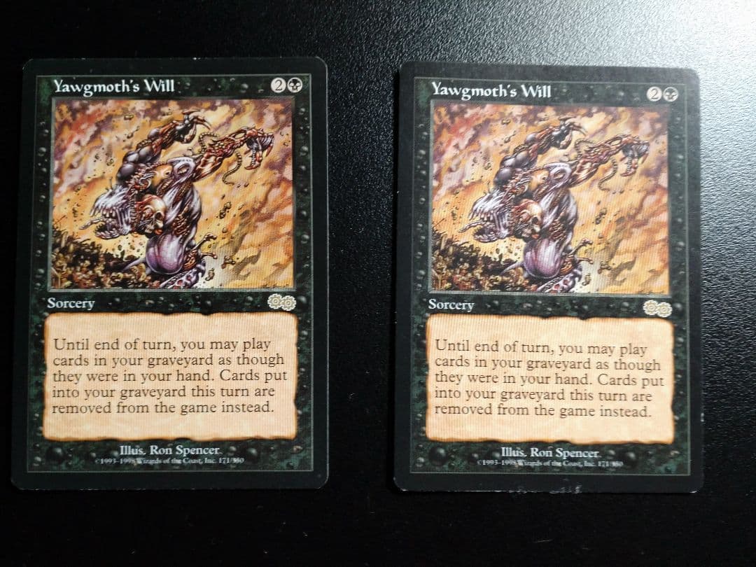 MTG】ヨーグモスの意思（英語版）2枚セット