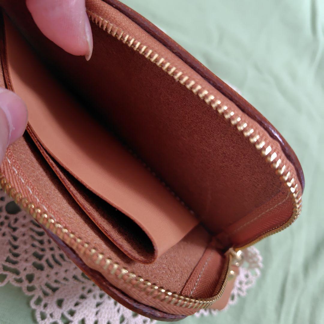 土屋鞄　ナチューラヌメ革　Lファスナー