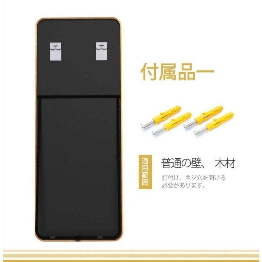 スタンドミラー 165cm*60cm 全身鏡 壁掛け立て掛け ブラック 599