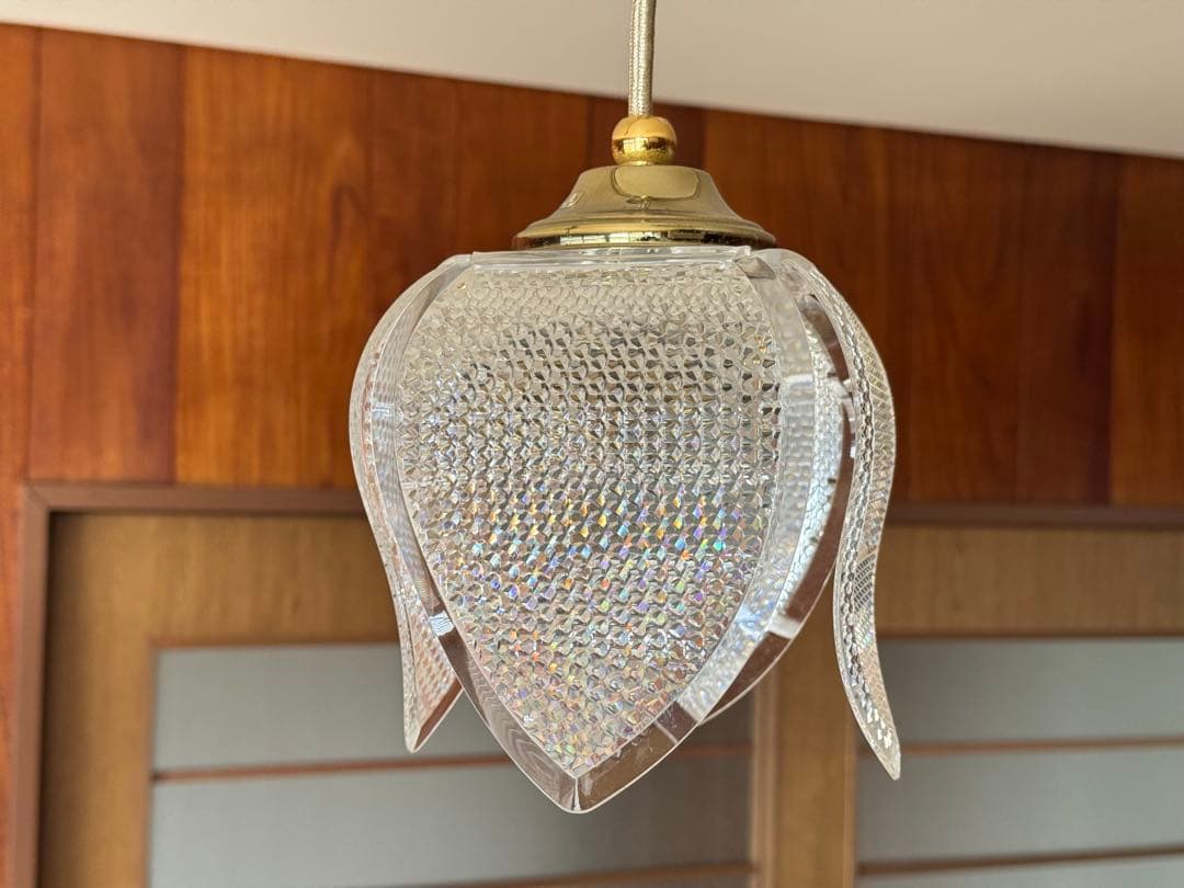 ヴィンテージ シャンデリア ペンダントライト National 昭和レトロ