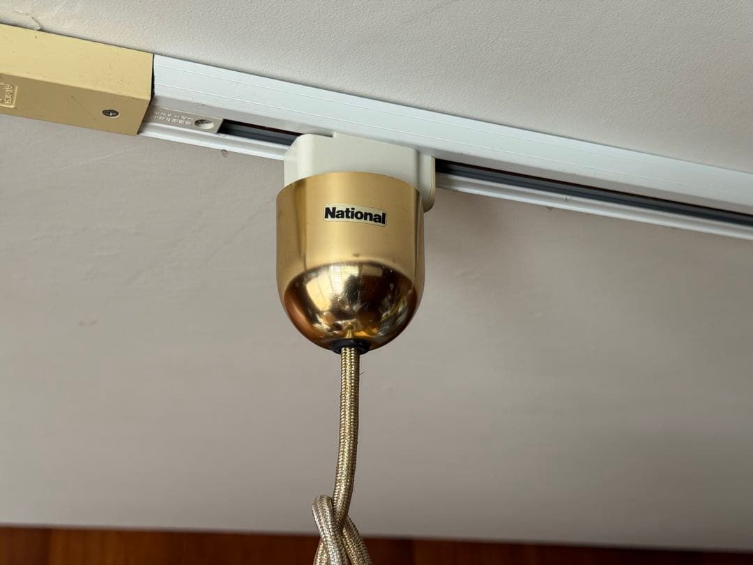 ヴィンテージ シャンデリア ペンダントライト National 昭和レトロ