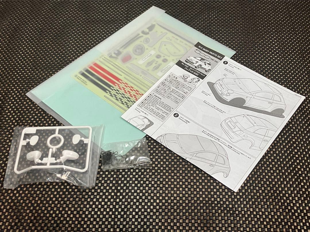 【タミヤ】SP.1363 フィアット500 スペアボディセット 新品