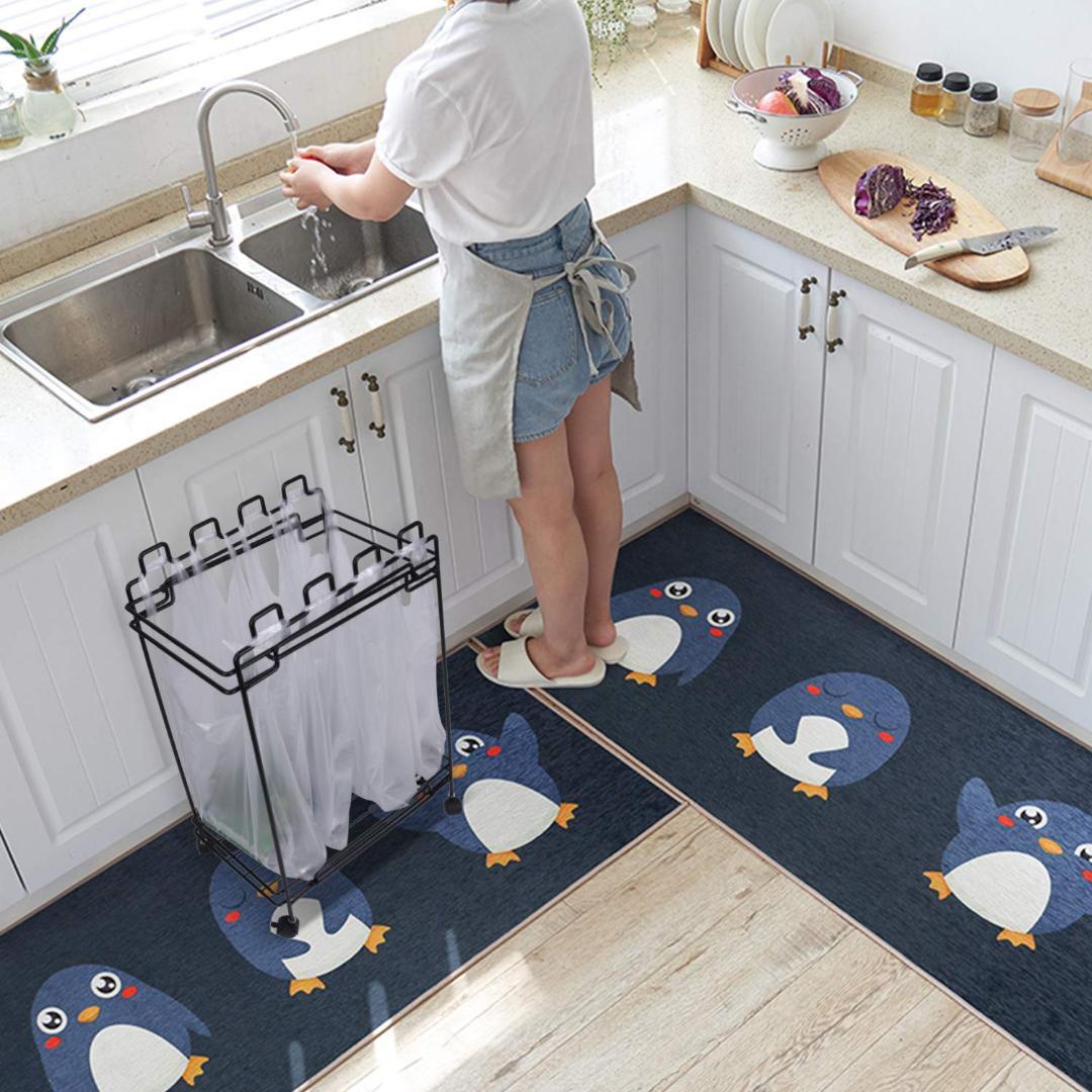 ゴミ袋スタンド キャスター付き 分別可能