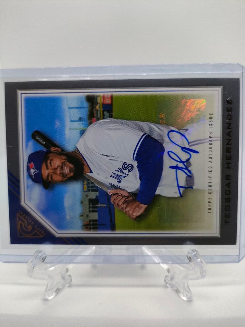 直筆サイン】テオスカー・ヘルナンデス 2022 Topps 大谷翔平同僚