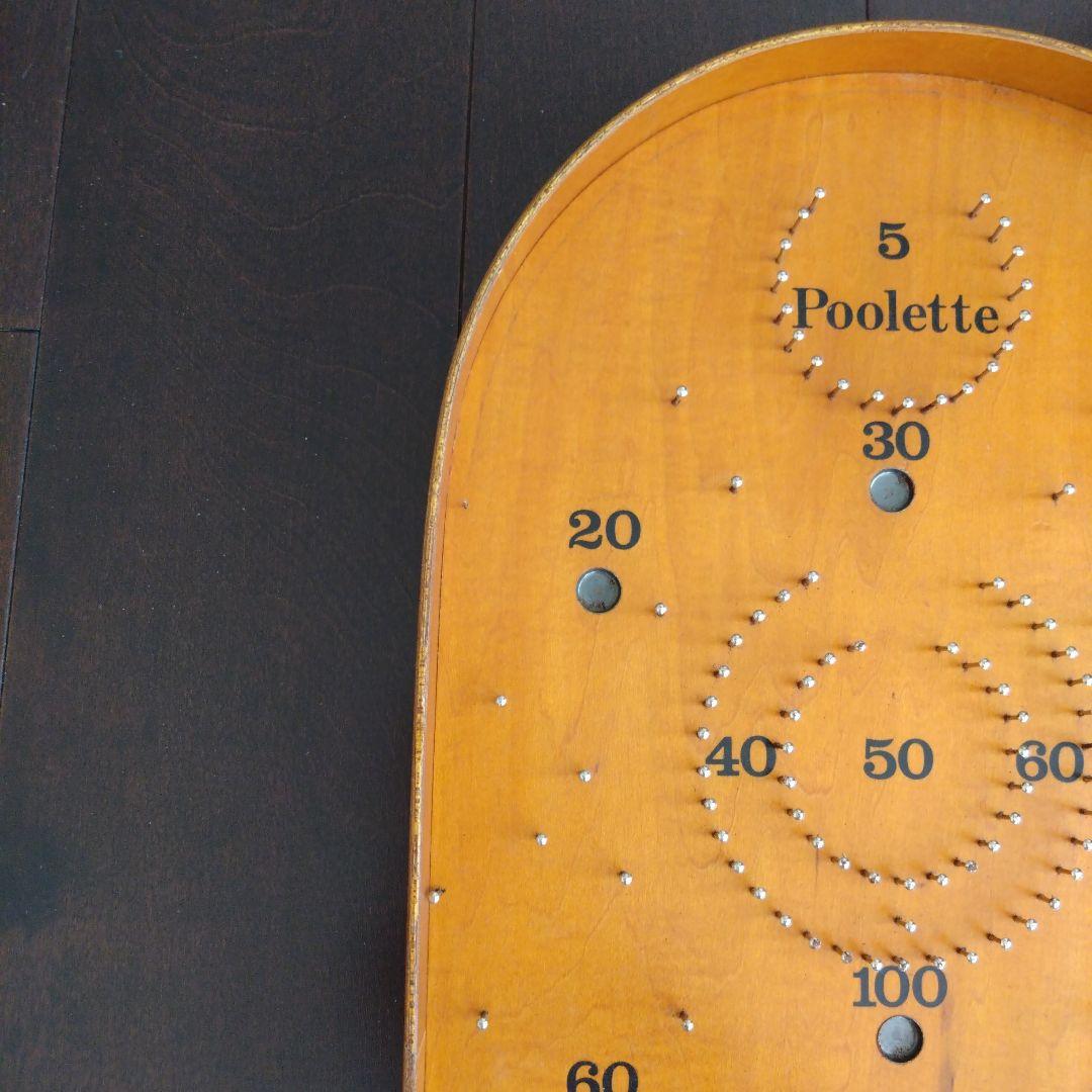 プーレー コリントゲーム 木製 パチンコ ピンボール 昭和レトロ