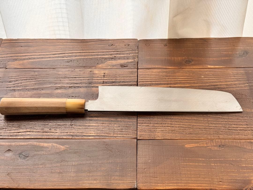 週末限定セール！正本総本店　純日本鋼　本焼鱧骨切包丁　九寸五分　中古美品