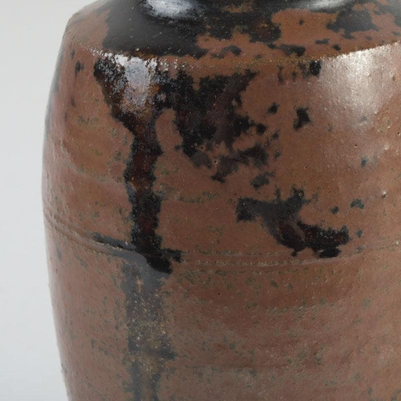 茶道具 瀬戸焼 古瀬戸 茶入 銘八千代 仕覆二点 即中斎極め箱 D 9443