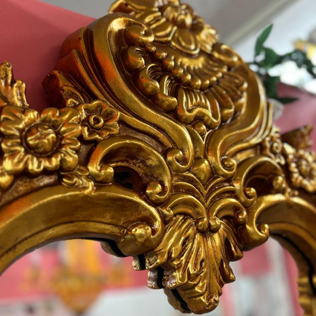 ロココミラー ゴールドミラー 姿ミラー 壁掛けミラー