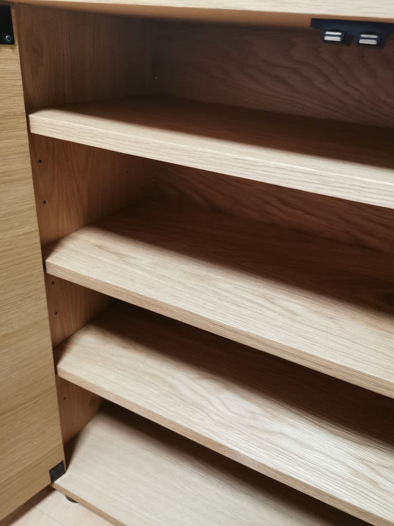 無印良品　スタッキングキャビネット・幅８２．５ｃｍ・ハイタイプ 基本セット