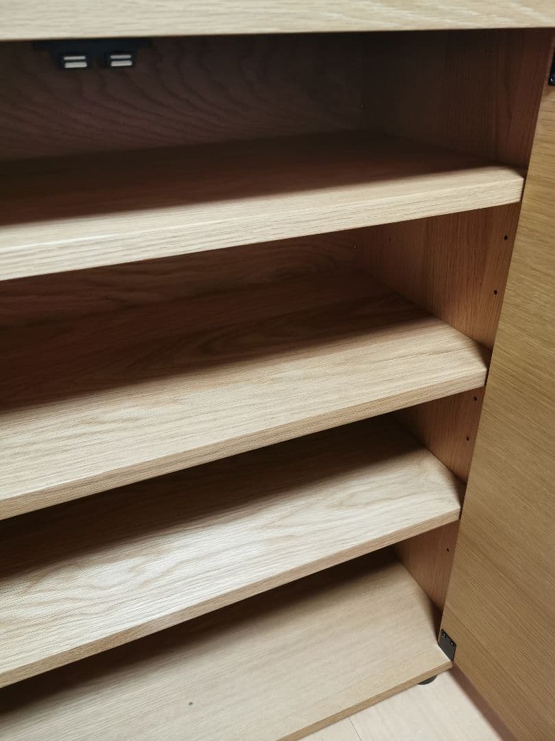 無印良品　スタッキングキャビネット・幅８２．５ｃｍ・ハイタイプ 基本セット