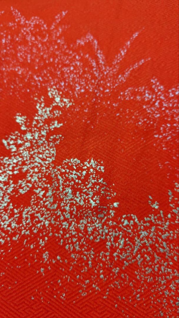 RK546子供着物重ね襟付き　綺麗美品着丈131センチ裄丈47センチ7歳前後用