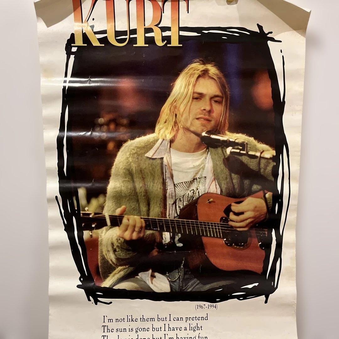 ニルヴァーナ カートコバーン ポスター 匿名配送 - メルカリ