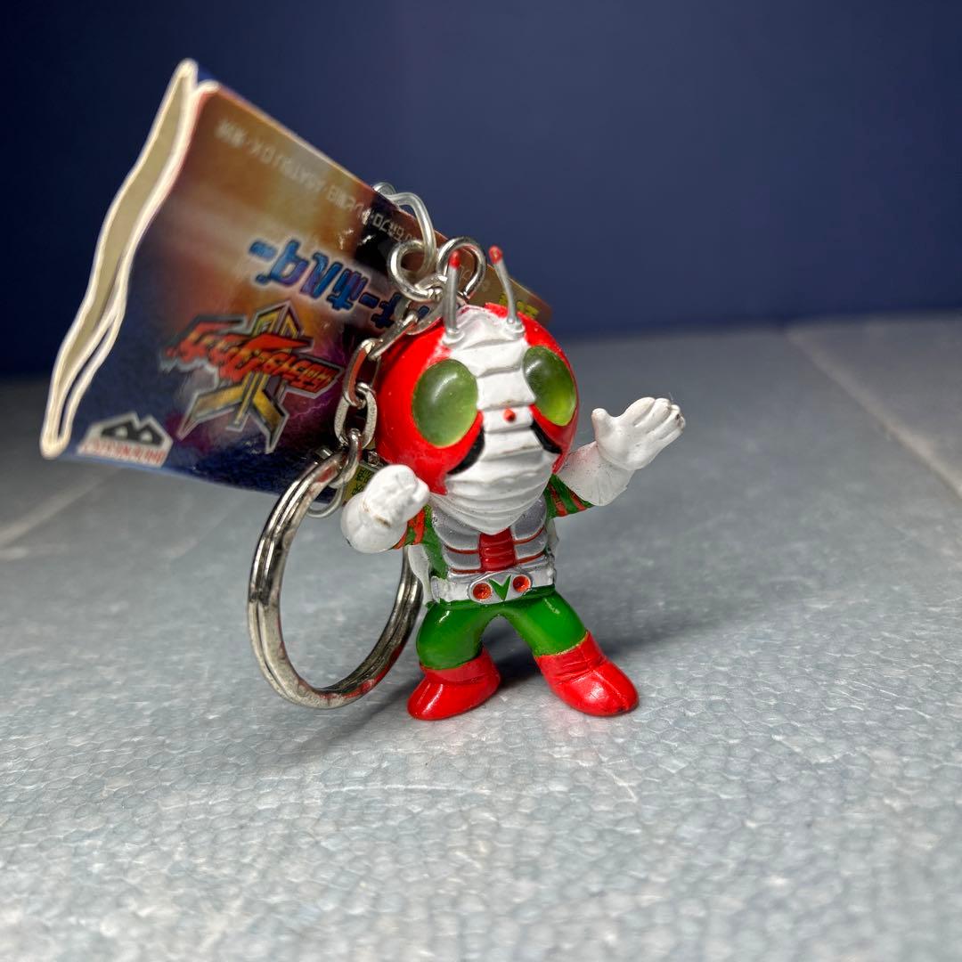 仮面ライダーV3 フィギュアキーホルダー - メルカリ