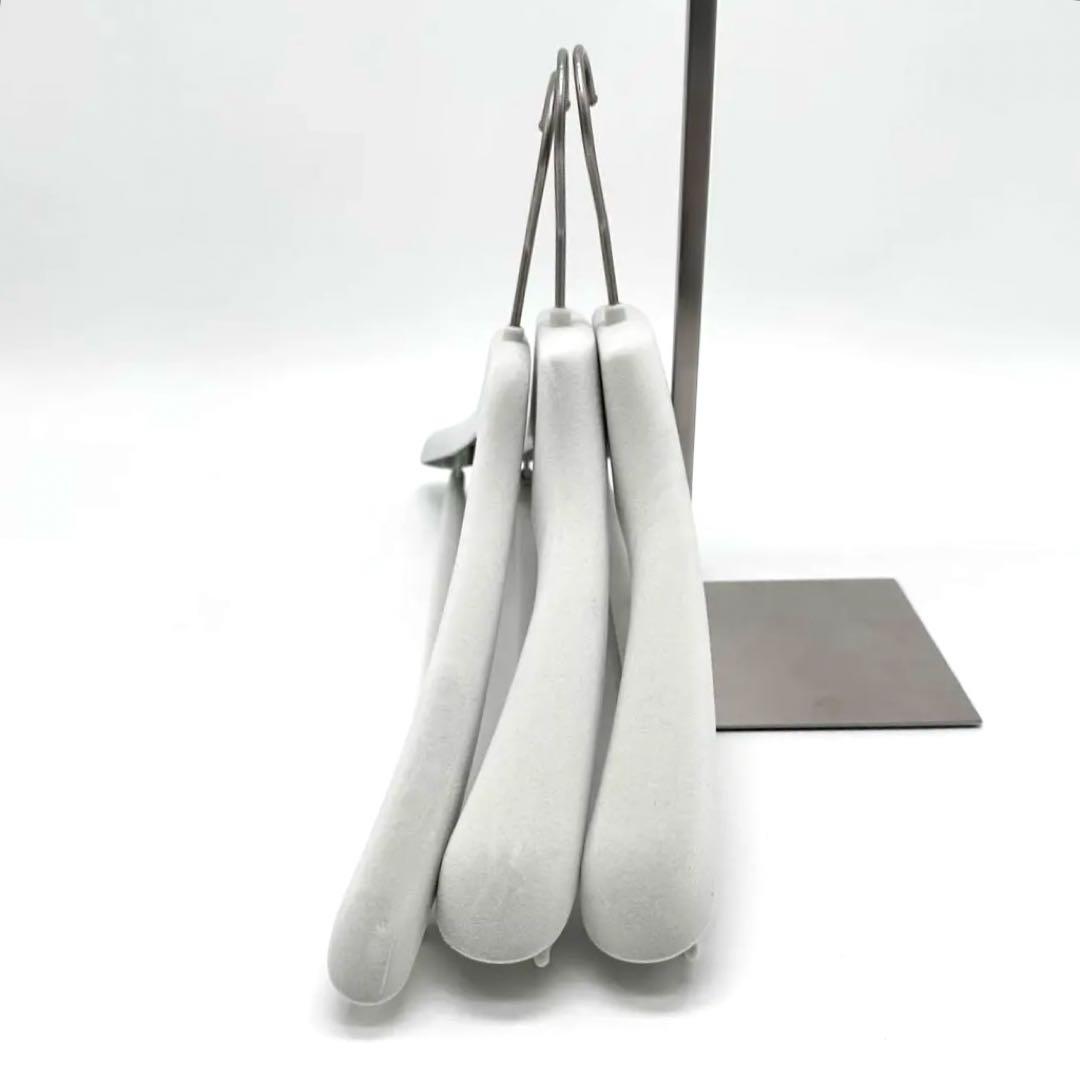 Hermes ベルベット プラスチックハンガー2種類 計3本セット 紙袋は