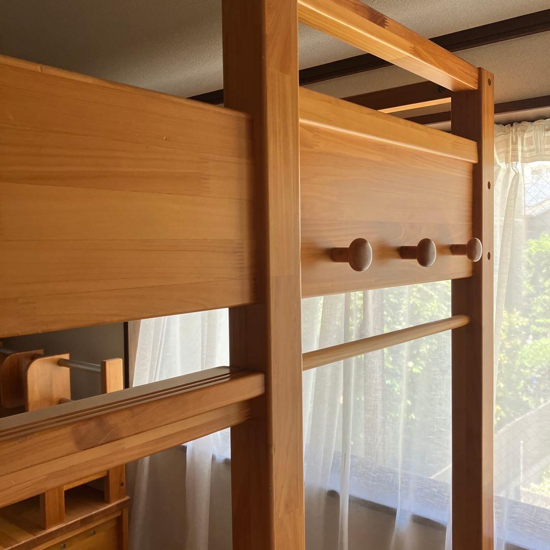 Cindy ★引取り★木製ロフトベッド 学習付