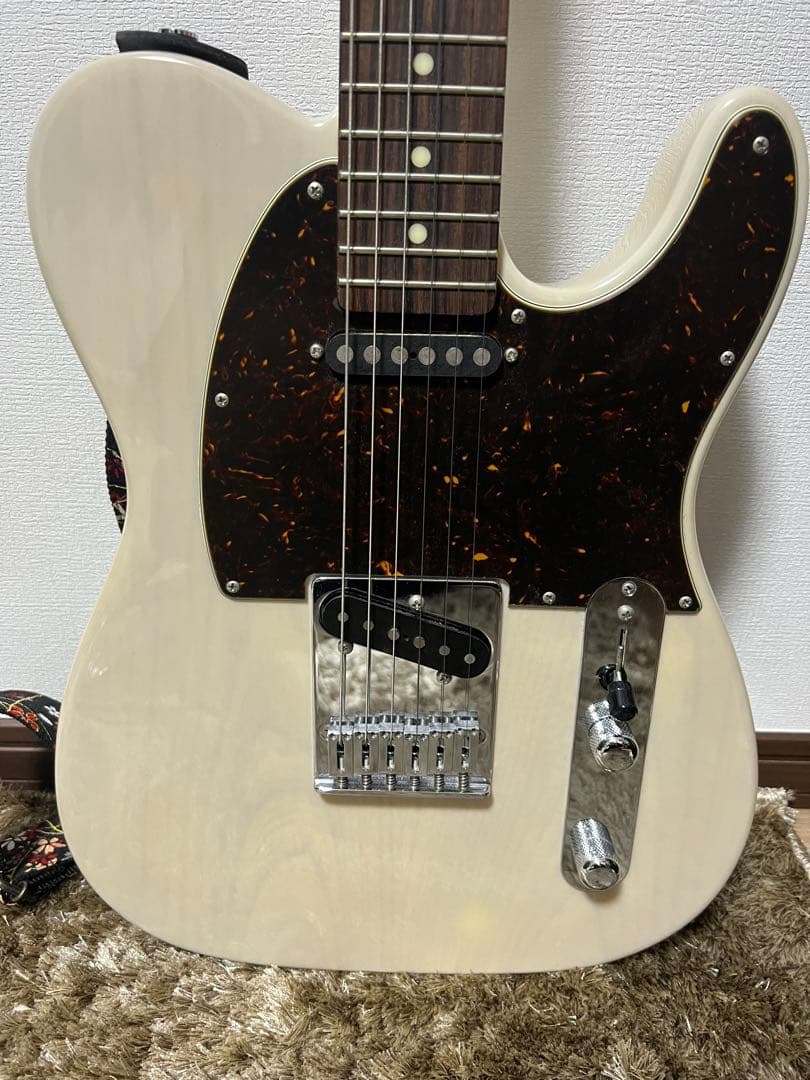 テレキャスターエレキギター ホワイト　シェクター　SCHECTER TKモデル