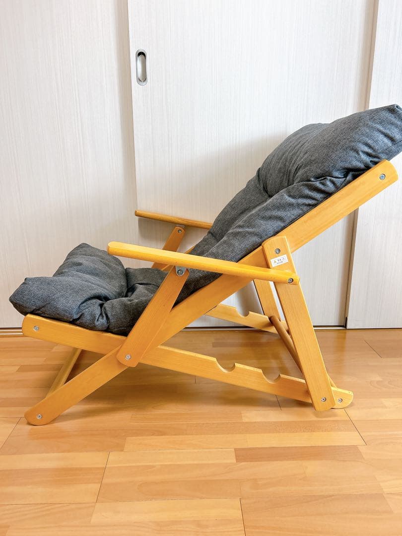 ニトリ　パーソナルチェア(アルシーGY）　1人掛けソファ