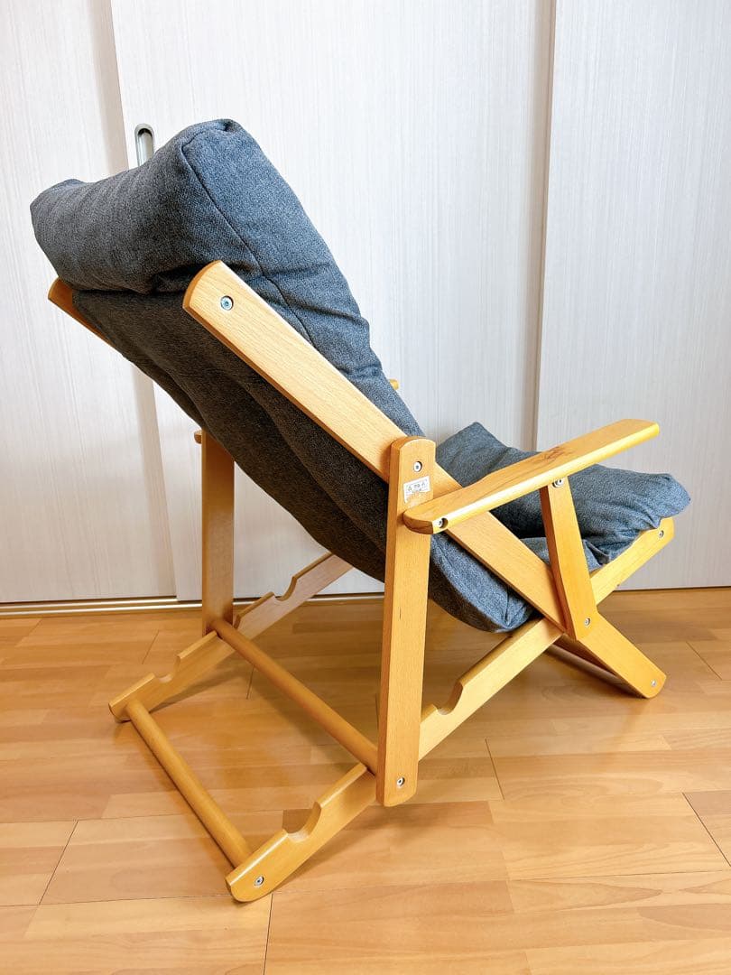 ニトリ　パーソナルチェア(アルシーGY）　1人掛けソファ