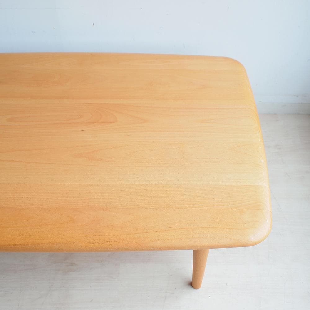 飛騨産業キツツキ ブナ無垢材 センターテーブル 120cm ZR24076