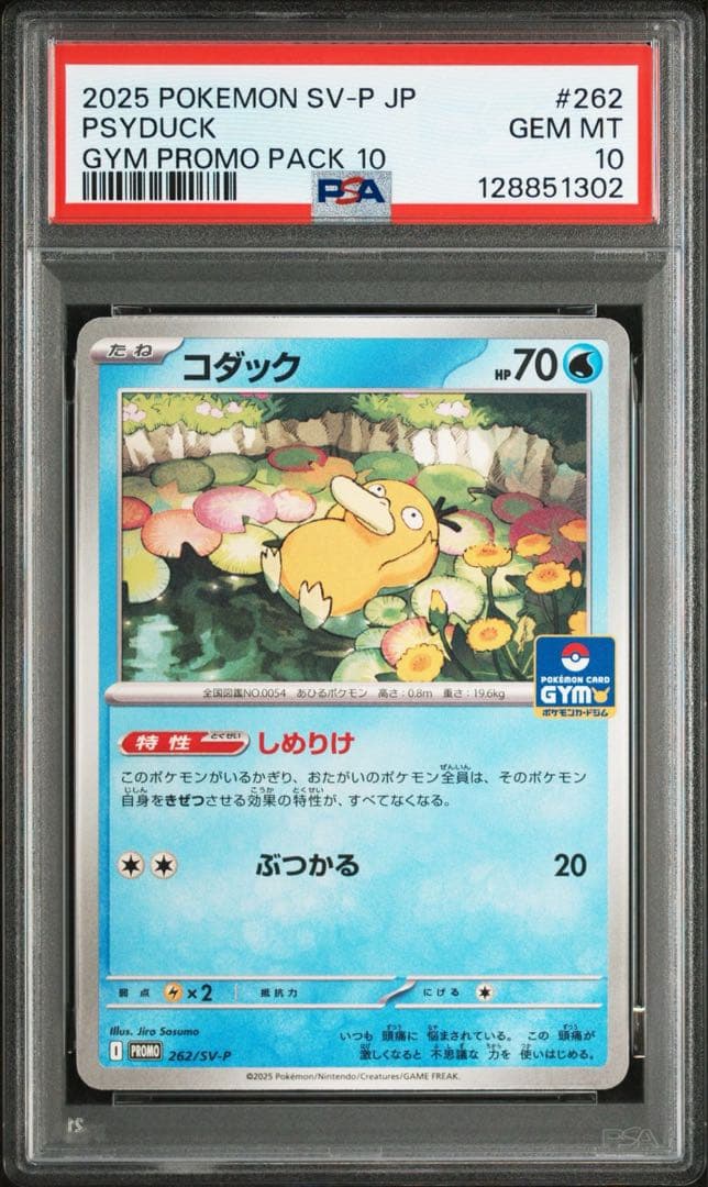 【PSA10】コダック　ジムプロモ　しめりけ 連番
