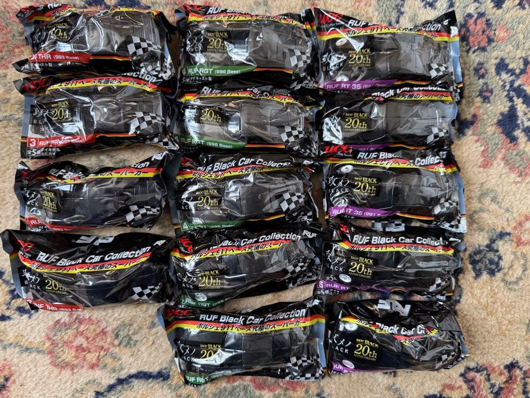 UCC RUF BLACK CAR Collection ポルシェ 100個 - メルカリ