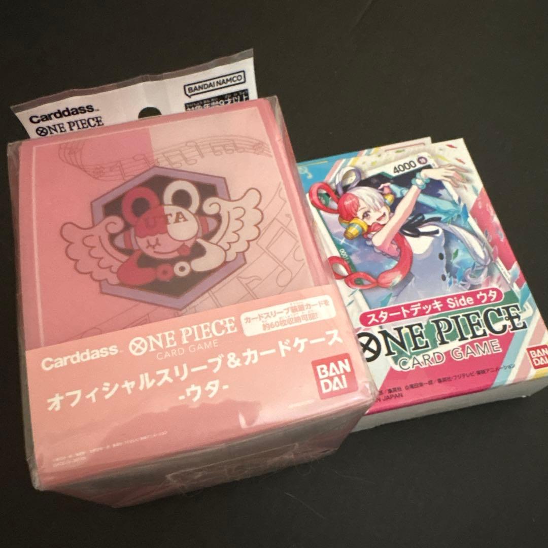ワンピースカード オフィシャルスリーブ＆カードケース ウタ スタート