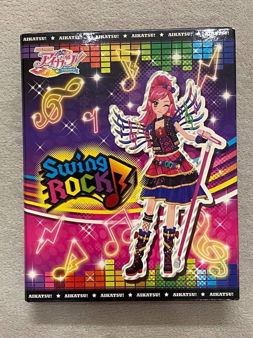 アイカツ オフィシャルバインダー スイングロック ファイル 音城セイラ