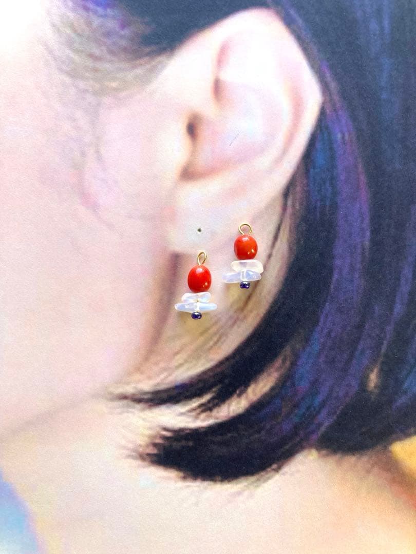 no.0046  春宵ランプの赤珊瑚