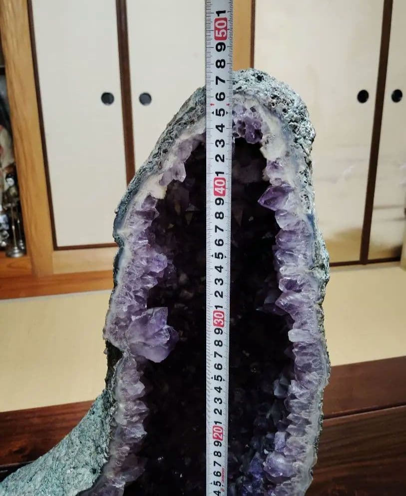 アメジスト ドーム　■置物 　15.6kg　高さ約50cm弱