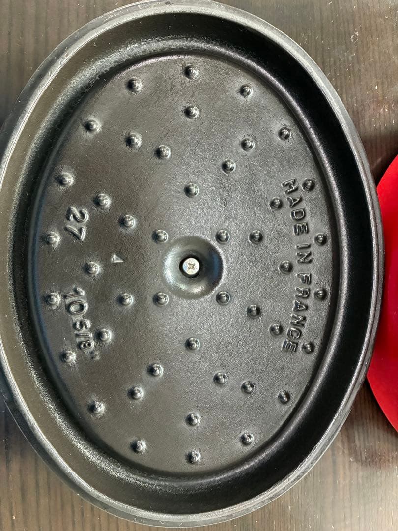 STAUB ピコ・ココット オーバル 27cm チェリー／レッド