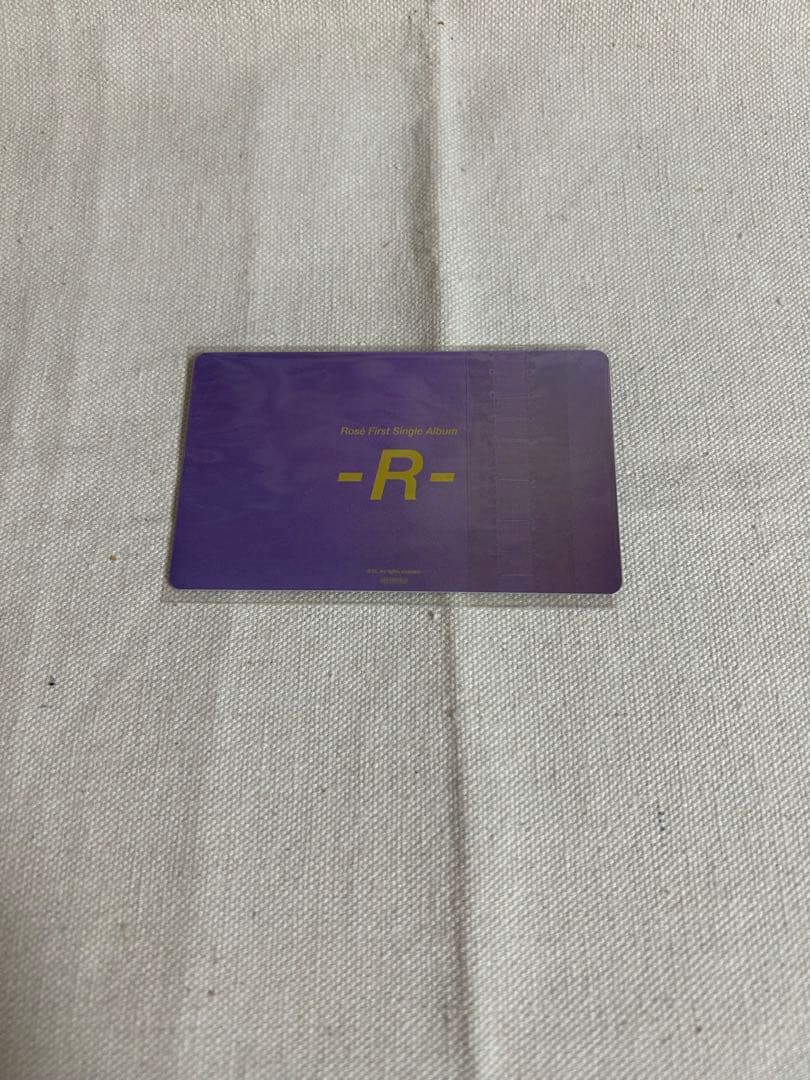 Rosé -R- BLACK PINK ユニバーサルミュージック特典トレカ