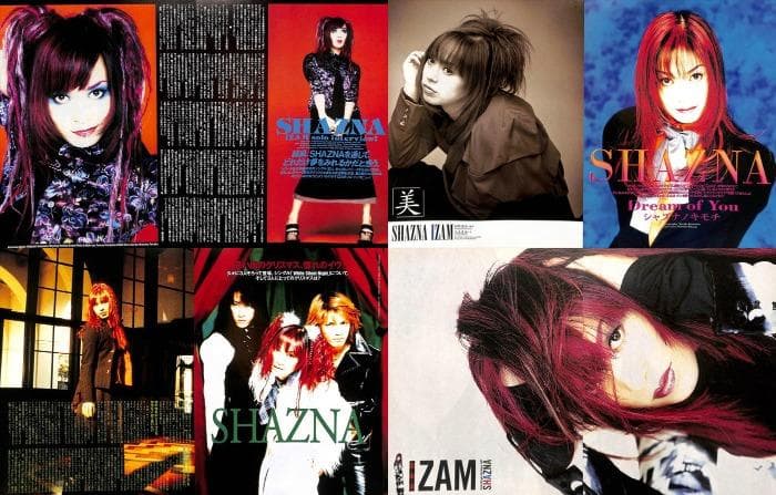 SHAZNA シャズナ 切り抜き 350P ほぼ欠けなし貴重インディーズ～