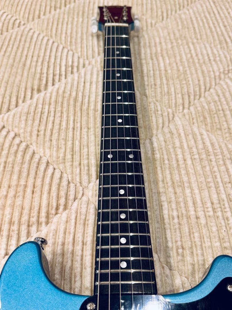 送料込み】レスポールジュニアタイプPelham Blue ぼっちざろっく