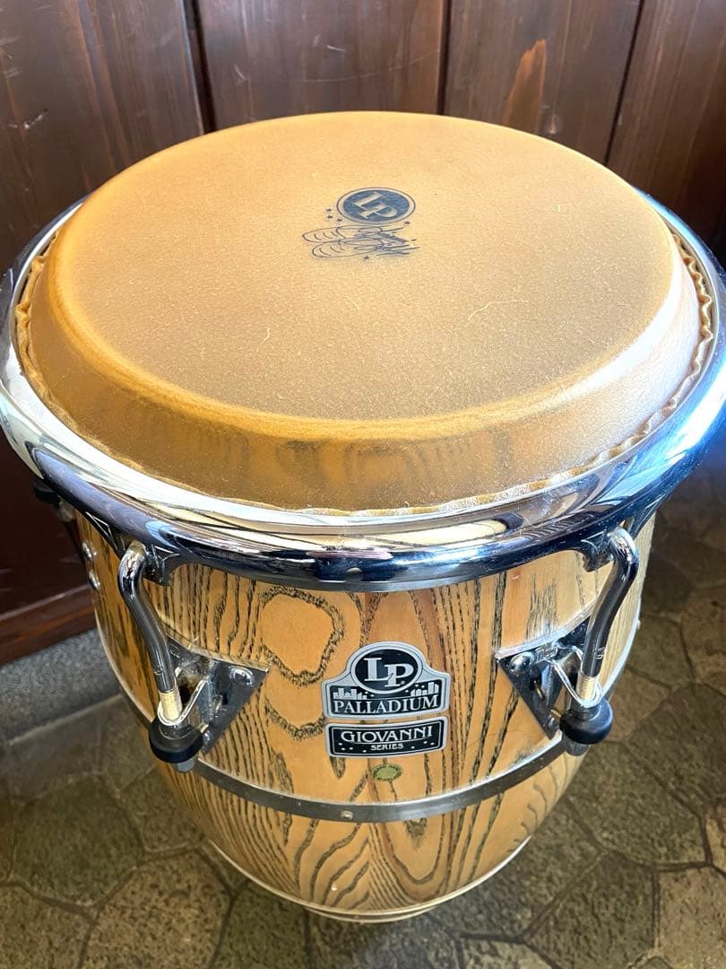 【送料込】LP PALLADIUM コンガ 2台セット ソフトケース付