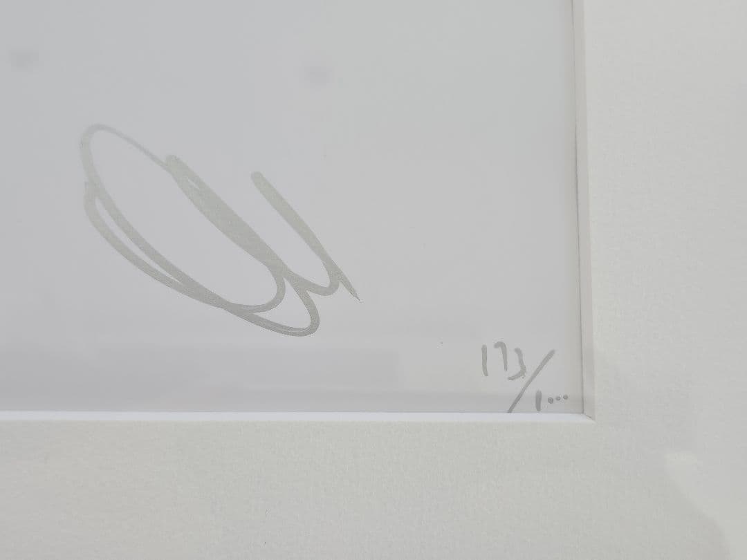 村上隆 ドラえもん 版画 シルクスクリーン サイン付 フレーム付