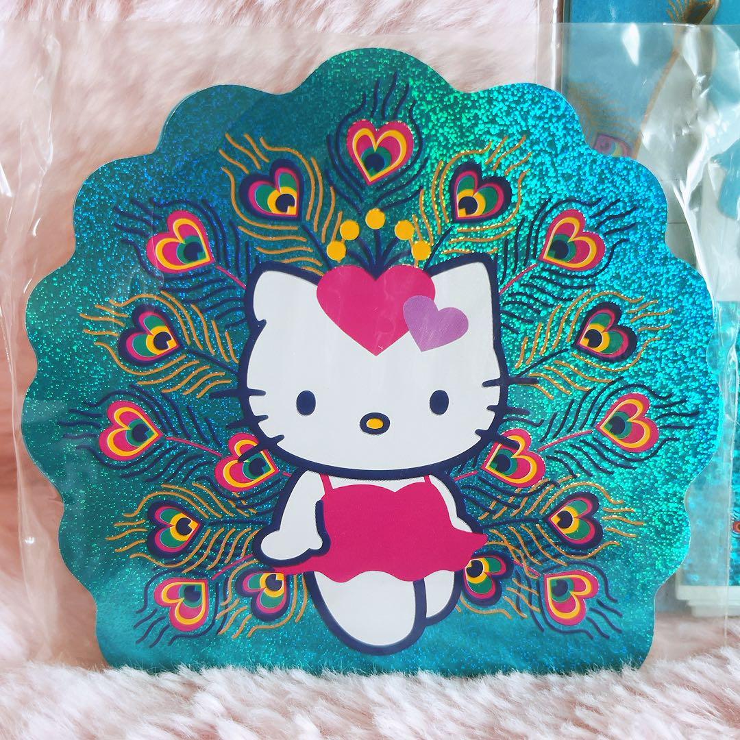 希少レア　ハローキティ　海外限定　メモ　ピーコック　2001年製 サンリオ さくらんぼ World Kitty Tokyo 希少レア ハローキティ 海外限定 メモ