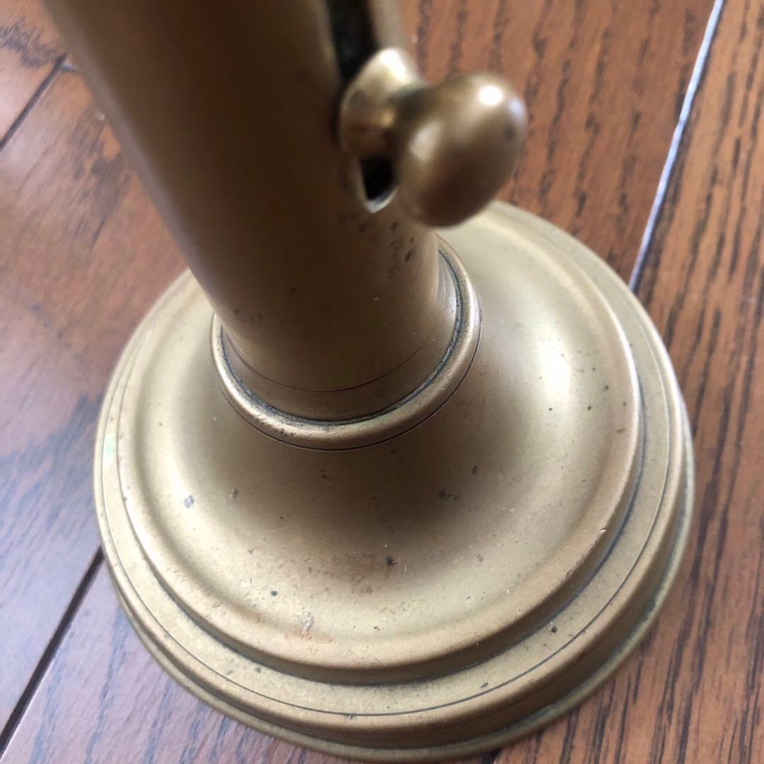 【2セット】真鍮キャンドルスタンド、キャンドルホルダー　アンティーク