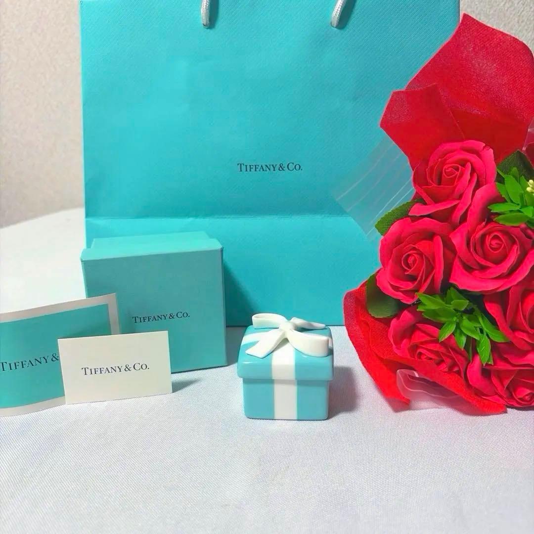 新品未使用 Tiffany&Co♡ ブルーリボンボックス ミニ 小物入れ