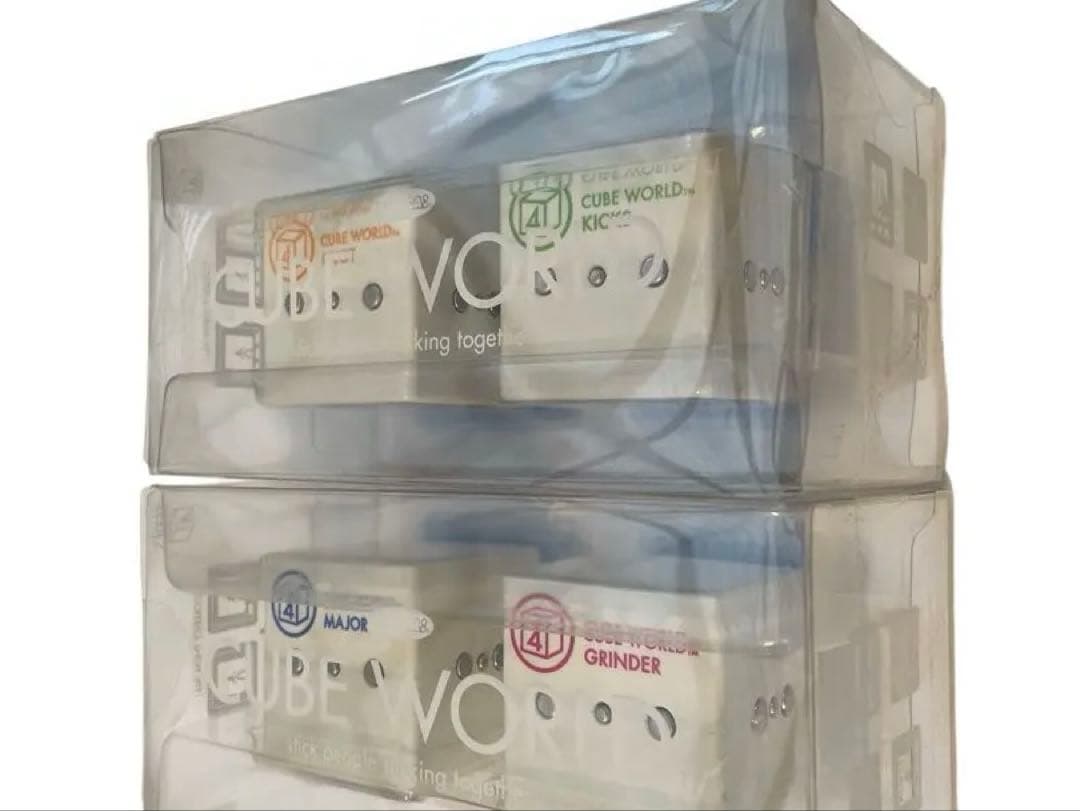 BANDAI CUBE WORLD 4個セット 未開封